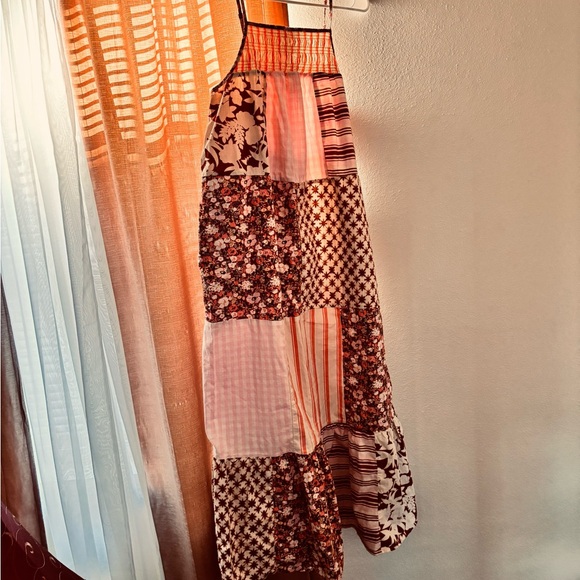 Universal Thread Pink and Cream Dress - Picture 9 of 9